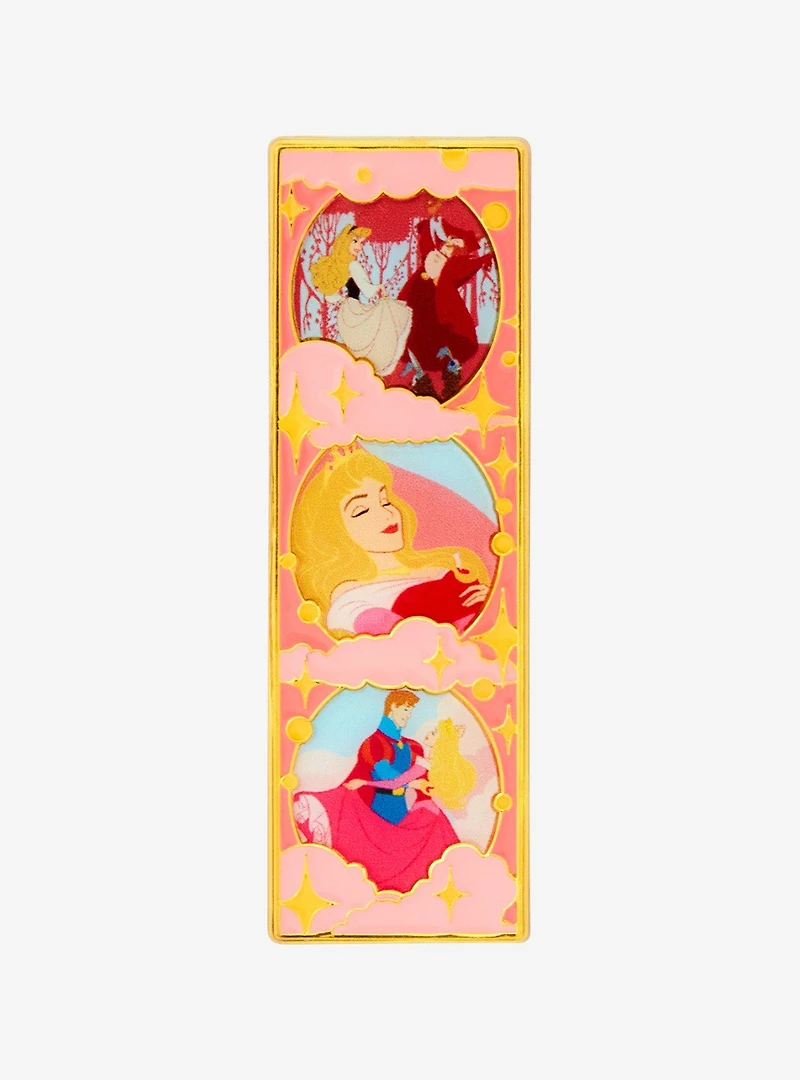 Loungefly Disney Sleeping Beauty Aurora Scenes Enamel Pin
