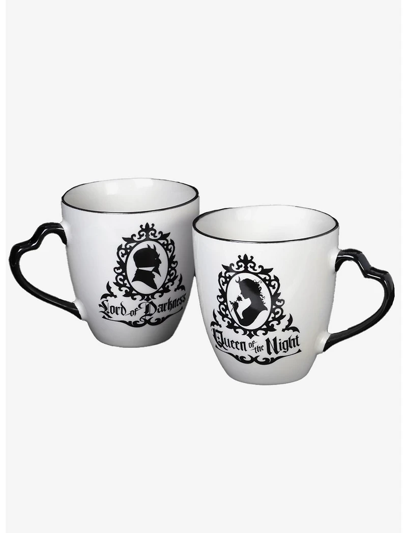 Alchemy of England Queen of the Night & Lord of Darkness Mug Set