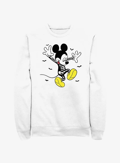 Disney Mickey Mouse Skeleton Jump Sweatshirt