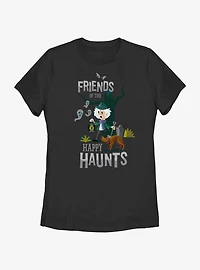 Disney The Haunted Mansion Friends Of Happy Haunts Womens T-Shirt