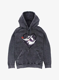 Disney The Nightmare Before Christmas Beware Of Dog Alt Mineral Wash Hoodie