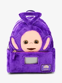 Loungefly Teletubbies Tinky Winky Figural Plush Light-Up Mini Backpack