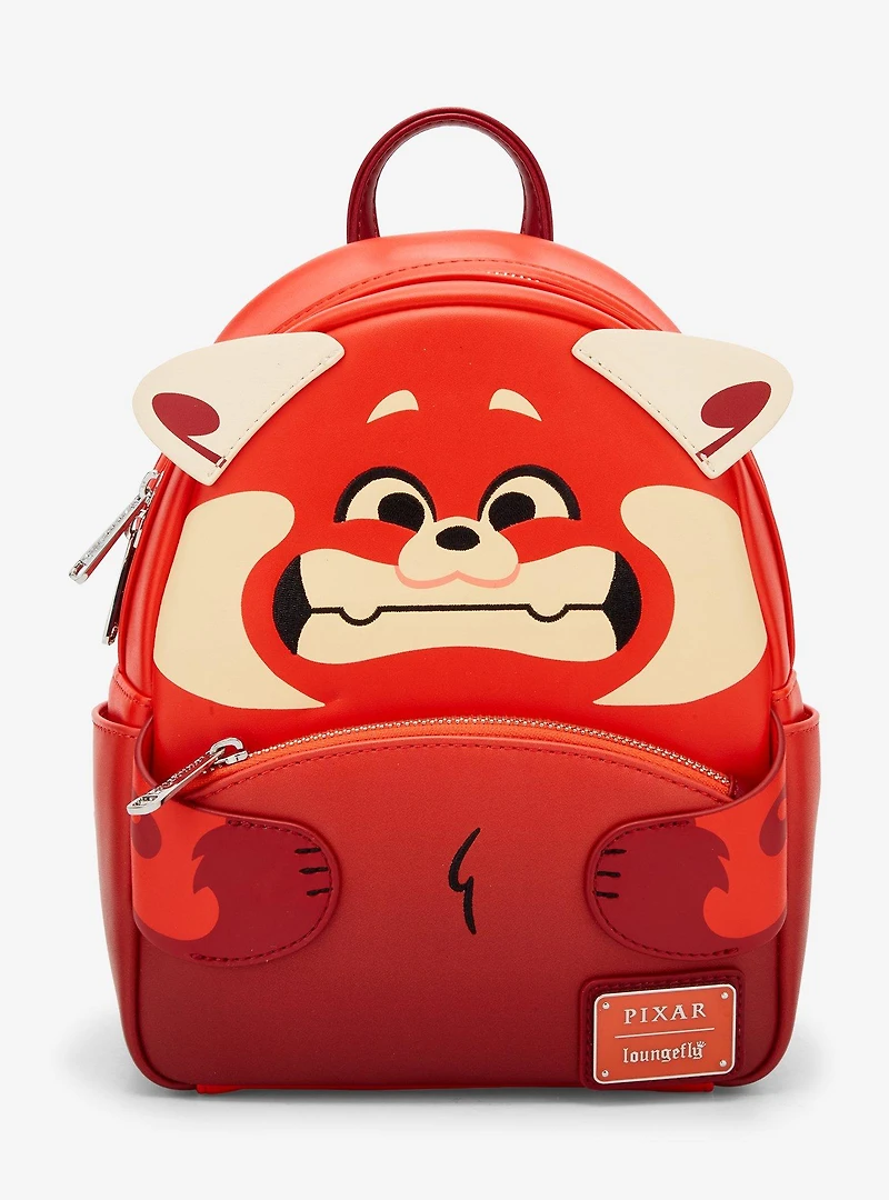 Loungefly Disney Pixar Turning Red Mei Red Panda Figural Mini Backpack