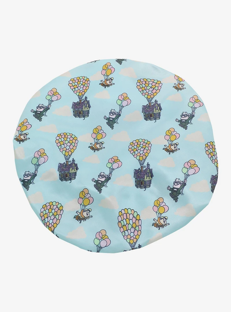 Disney Pixar Up Balloon House Allover Print Satin Bonnet - BoxLunch Exclusive