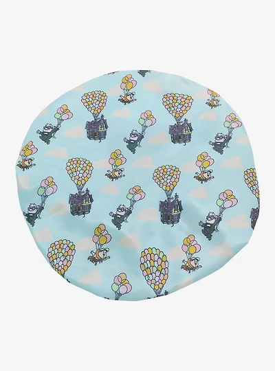 Disney Pixar Up Balloon House Allover Print Satin Bonnet - BoxLunch Exclusive