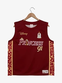 Disney Beauty and the Beast Belle Women's Plus Cropped Basketball Jersey — BoxLunch Exclusive
