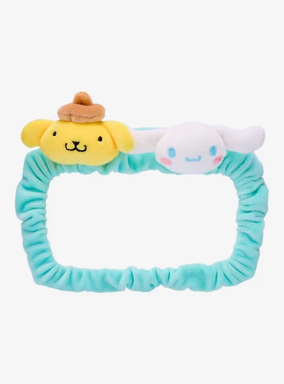 Sanrio Pompompurin & Cinnamoroll Plush Rearview Mirror Cover