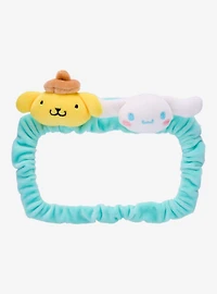 Sanrio Pompompurin & Cinnamoroll Plush Rearview Mirror Cover
