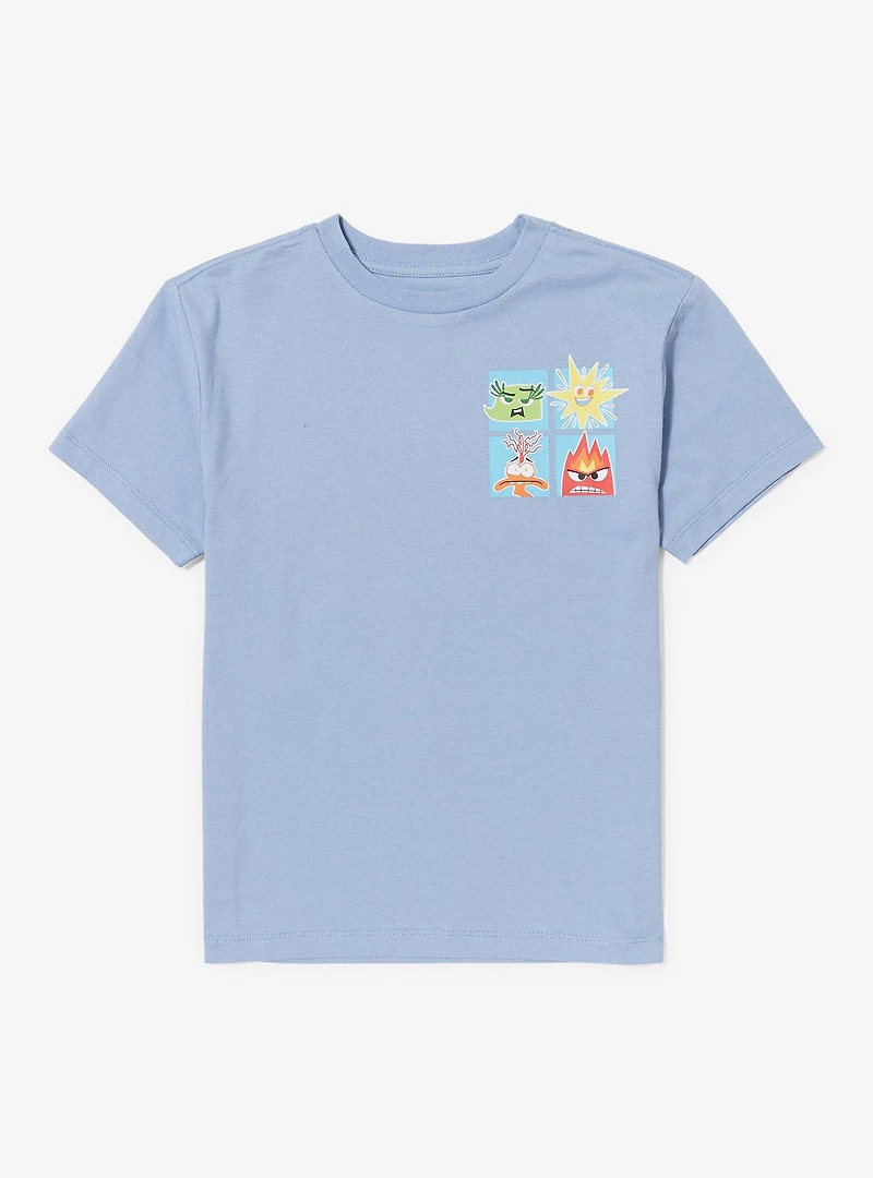 Disney Pixar Inside Out 2 Emotions Blue Youth T-Shirt
