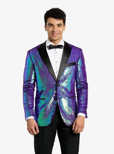 Sapphire Sequins Tuxedo