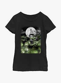 Disney The Nightmare Before Christmas Scary Night Youth Girls T-Shirt