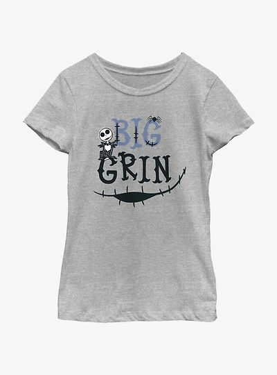 Disney The Nightmare Before Christmas Big Grin Youth Girls T-Shirt