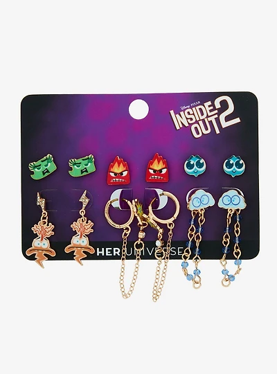 Her Universe Disney Pixar Inside Out 2 Emotions Earring Set