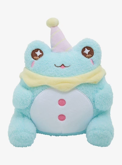 Cuddle Barn Clown Wawa the Frog 6 Inch Plush
