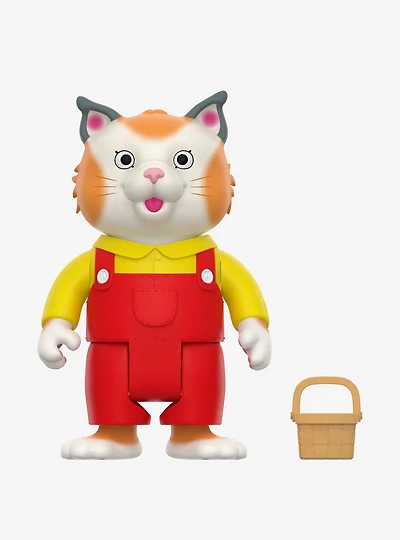 Super7 ReAction Richard Scarry's Busy World Huckle Cat Picnic Figure