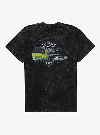 Supernatural Mystery Machine & Baby Mineral Wash T-Shirt