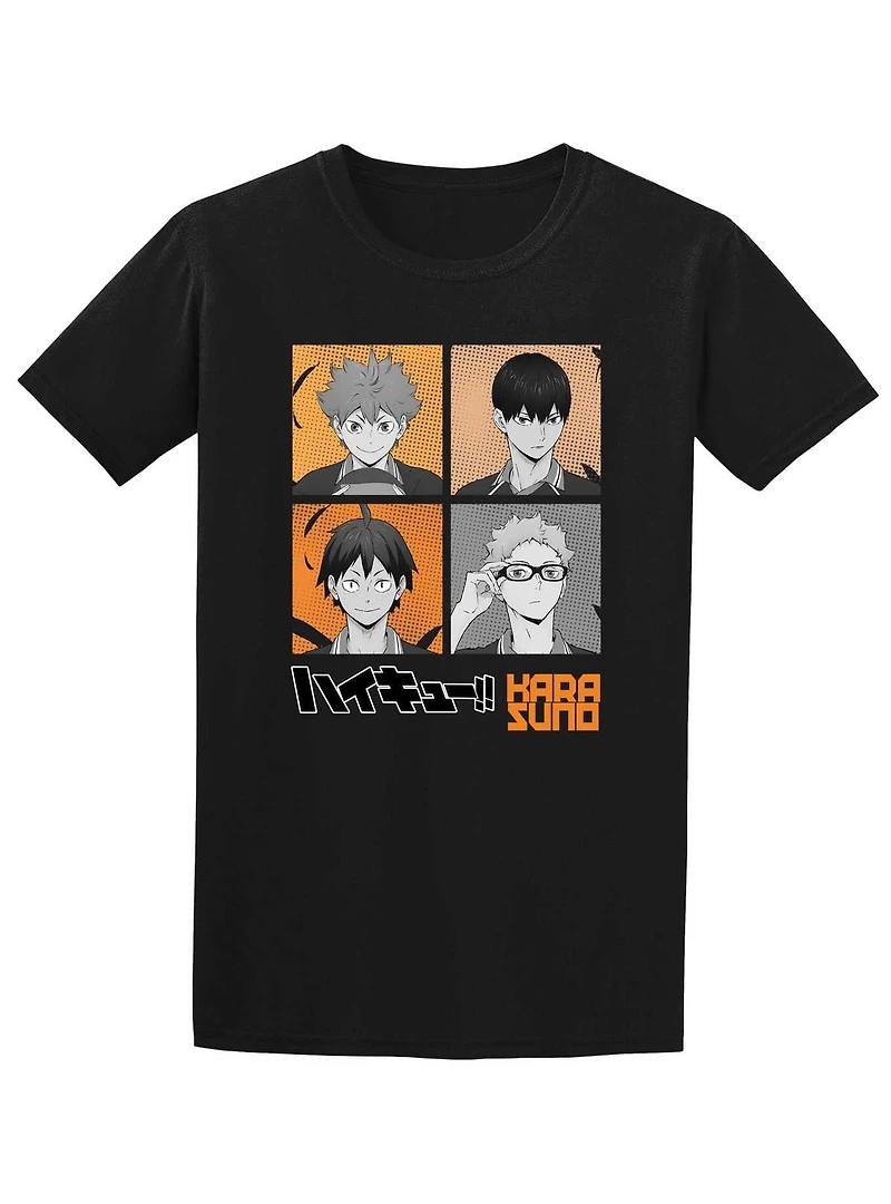 Haikyu!! Karasuno Squares T-Shirt