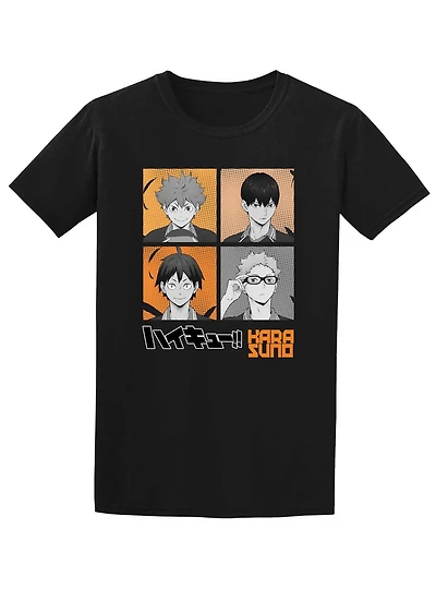 Haikyu!! Karasuno Squares T-Shirt