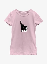 Disney Silly Symphony Angry Kitten Youth Girls T-Shirt