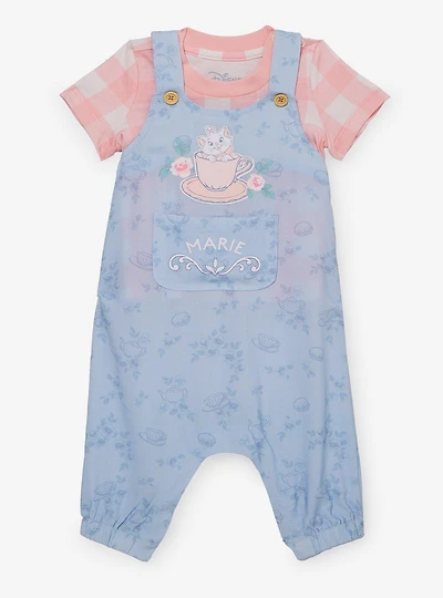 Disney The Aristocats Marie Teacup Infant T-Shirt & Overalls Set - BoxLunch Exclusive