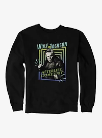 Beetlejuice Wolf Jackson Afterlife Crime Unit Sweatshirt