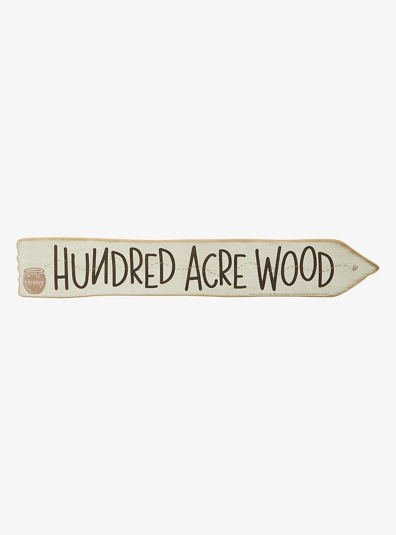 Disney Winnie the Pooh Hundred Acre Wood Arrow Wall Art