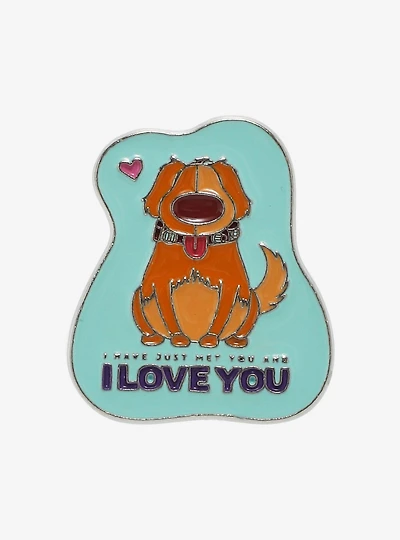 Disney Pixar Up Dug I Love You Enamel Pin