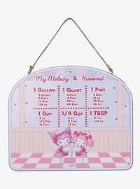 Sanrio My Melody & Kuromi Diner Kitchen Chart