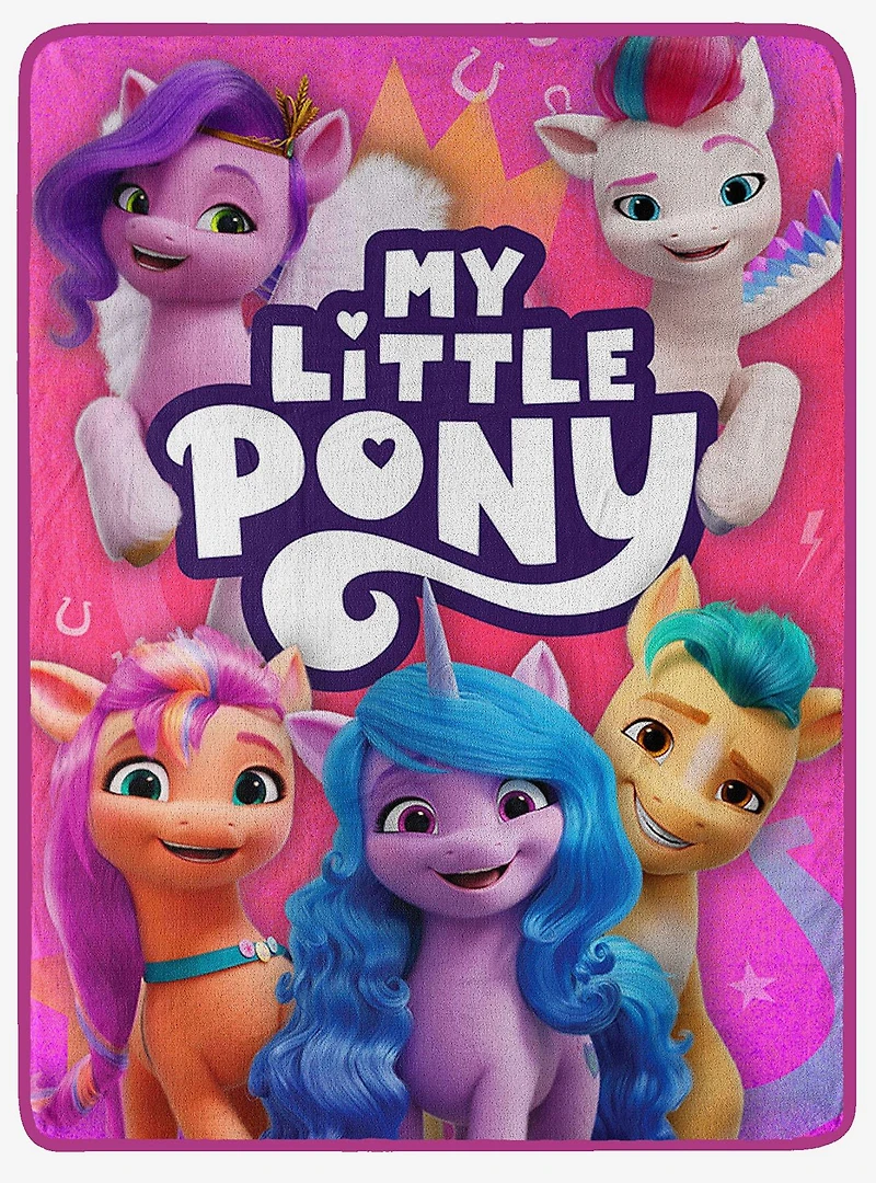 My Little Pony Poster Micro Raschel Throw