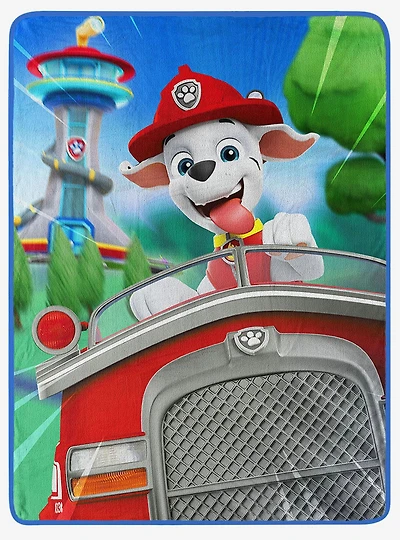 Paw Patrol On The Way Micro Raschel Throw