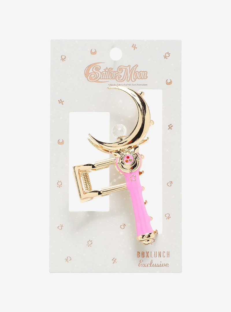 Sailor Moon Crescent Moon Wand Claw Clip — BoxLunch Exclusive
