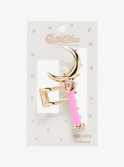Sailor Moon Crescent Moon Wand Claw Clip — BoxLunch Exclusive