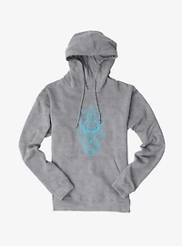 Harry Potter Blue Patronus Graphic Hoodie