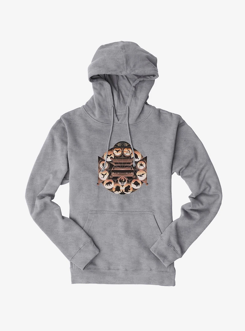 Fantastic Beasts New Suitcase Creatures Hoodie