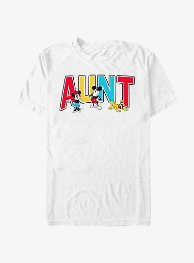 Disney Mickey Mouse Aunt Collegiate T-Shirt