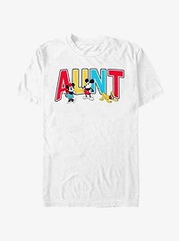 Disney Mickey Mouse Aunt Collegiate T-Shirt