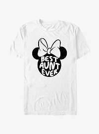 Disney Minnie Mouse Best Aunt Ever Ears T-Shirt