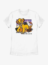 Disney The Lion King Young Simba Womens T-Shirt