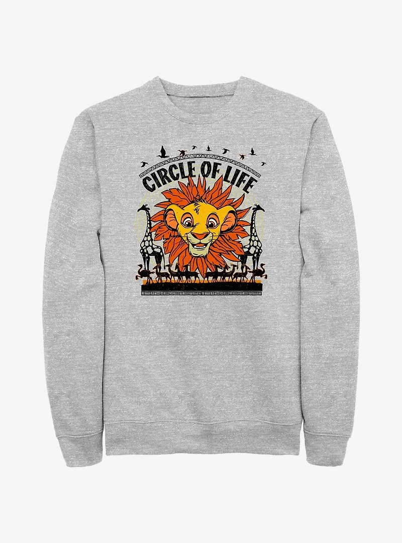 Disney The Lion King Circle Of Life Portrait Sweatshirt