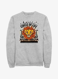 Disney The Lion King Circle Of Life Portrait Sweatshirt