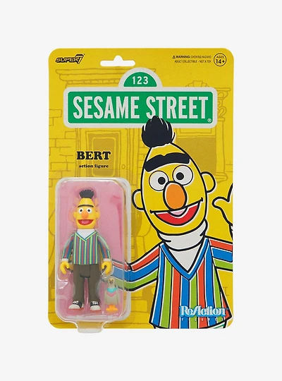 Super7 Sesame Street ReAction Bert Figure