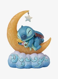 Enesco Disney Traditions Lilo & Stitch Scrump & Stitch Moon Nap LED Figure