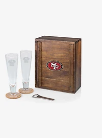 NFL San Francisco 49ers Pilsner Glass Gift Set