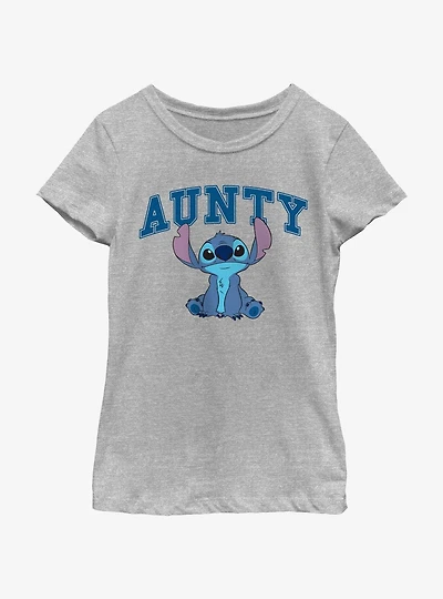 Disney Lilo & Stitch Aunty Sitting Youth Girls T-Shirt