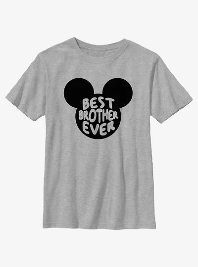 Disney Mickey Mouse Best Brother Ever Ears Youth T-Shirt