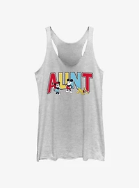 Disney Mickey Mouse Aunt Collegiate Womens Tank Top