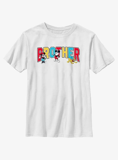 Disney Mickey Mouse Brother Collegiate Youth T-Shirt