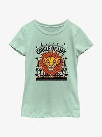 Disney The Lion King Circle Of Life Portrait Youth Girls T-Shirt
