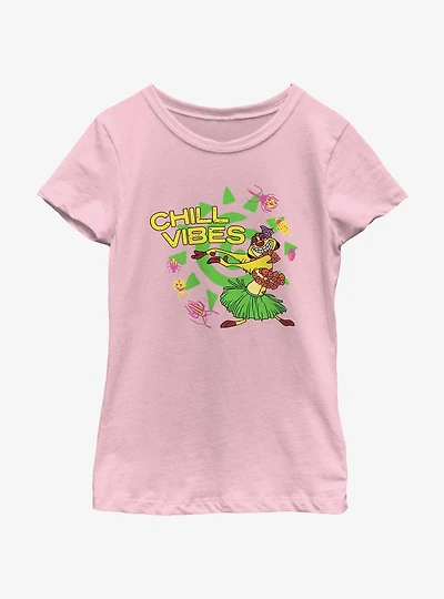 Disney The Lion King Chill Vibes Youth Girls T-Shirt