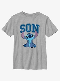 Disney Lilo & Stitch Son Sitting Youth T-Shirt